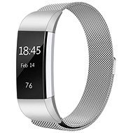 BStrap Milanese pro Fitbit Charge 2 silver, velikost L - Watch Strap