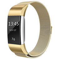 BStrap Milanese for Fitbit Charge 2 gold, size L - Watch Strap