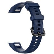 BStrap Silicone Line na Honor Band 4, dark blue - Remienok na hodinky