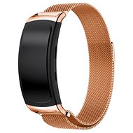BStrap Milanese for Samsung Gear Fit 2, rose gold - Watch Strap