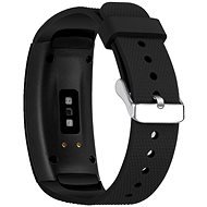 BStrap Silicone Land pro Samsung Gear Fit 2, black - Watch Strap