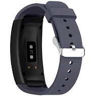 BStrap Silicone Land for Samsung Gear Fit 2, purple gray - Watch Strap