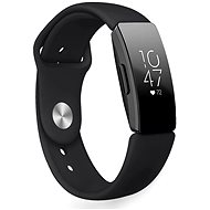 BStrap Silicone for Fitbit Inspire black, size L - Watch Strap