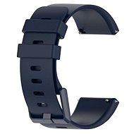 BStrap Silicone for Fitbit Versa / Versa 2 dark blue, size L - Watch Strap