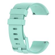 BStrap Silicone for Fitbit Versa / Versa 2 light teal, size L - Watch Strap
