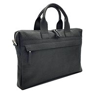 Men's leather bag Frank black dolaro - Handbag