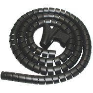 EASY PRODUCTS Easy Cover 2 meters 30mm black - Cable Bundling Kit