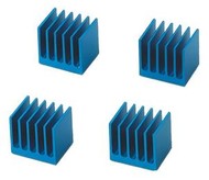 Cooler Master SAC-P01-UB (Chipset Cooler) modrý (blue) - 10 hliníkových pasivních chladičů na čipy,  - Cooler