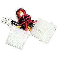 Redukce napájení z 4 pin 5.25" konektoru [zdroj] na 3pin konektor [chladič] - Male - Adapter