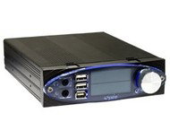 SPIRE CF203-NEB DigiPanel černý (black), HDD chladič do 5.25" pozice s akt. větrákem a LCD displejem - -