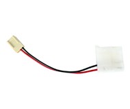Revoltec power adapter, 4-pin Molex to 3-pin Molex - Adapter