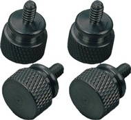 REVOLTEC ThumbsSkrew, hliníkové šrouby, rýhovaná hlava, 4 kusy, černé (black) - -