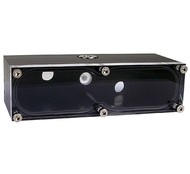 Alphacool RePack Slot-In Black 5.25" modrá (blue) LED - Expansion Tank