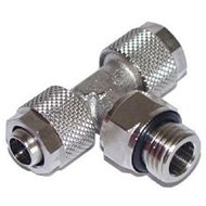 Alphacool šroub tvaru T pro vodní blok s 1/4" závitem a pro připojení hadice 10/8mm - -