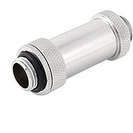 Bitspower Silver Shining Dual G1/4" Aqua Link Pipe II (41-69mm) - Water Cooling