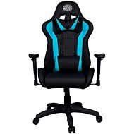 Cooler Master CALIBER R1 gamer szék, fekete-kék - Gamer szék