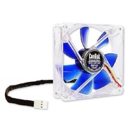 Chladič Coolink SWiF-921 Silent, 92x92x25mm, 800-1500rpm, 7-18 dB(A), modrý - -