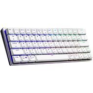 Cooler Master SK622, TTC Low BROWN Switch, White - US INTL - Gaming Keyboard