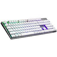 Cooler Master SK653, TTC Low BLUE Switch, White - US INTL - Gaming Keyboard