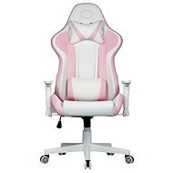 Cooler Master CALIBER R1S, ružovo-biela - Herná stolička