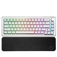 Cooler Master CK721, TTC BROWN Switch, RGB LED, white - US - Gaming Keyboard