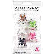 Cable Candy Bunny Beans 5 pieces of colour mix - Cable Organiser