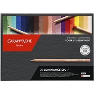 CARAN D'ACHE Luminance 6901 20 barev hodných pro portrét - Színes ceruza