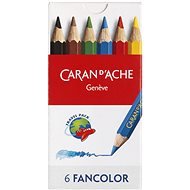 CARAN D'ACHE Fancolor Mini 6 színben - Színes ceruza
