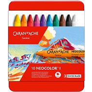 Caran D'ache Neocolour I 10 colours - Wax Crayons
