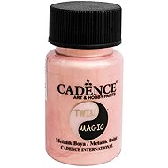 Cadence Twin Magic Metallic Paint 50 ml, gold/pink - Acrylic Paints