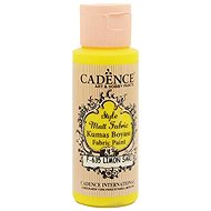 Cadence textile dye 59 ml, lemon yellow - Fabric Dye