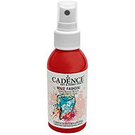 Cadence Textile Spray Paint 100 ml, red - Fabric Dye