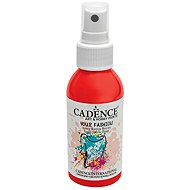 Cadence Textile Spray Paint 100 ml, Strawberry Red - Fabric Dye