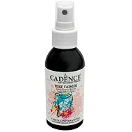 Cadence Textile Spray Paint 100 ml, black - Fabric Dye
