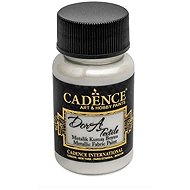 Cadence Metallic textile paint 50 ml, pearl - Fabric Dye