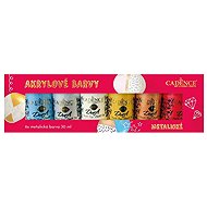 Cadence Acrylic colours 6 × 30 ml Metallic - Acrylic Paints