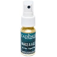 Cadence Metallic Glitter Textile Spray Paint 25 ml, gold - Fabric Dye