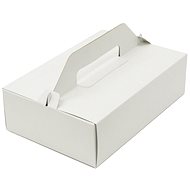 Caesar Office for desserts with handle 27 × 18 × 10 cm - 50 pcs - Cake Box