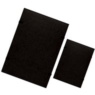 Caesar Office File folders with lace A3 marble black - Document Folder