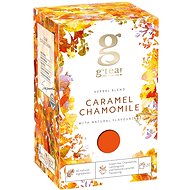 G Tea Green flavored tea Caramel & Chamomile 20 sachets - Tea