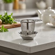 Tea garden - Stainless steel tea strainer Duo Ornament Madrid - Tea Strainer