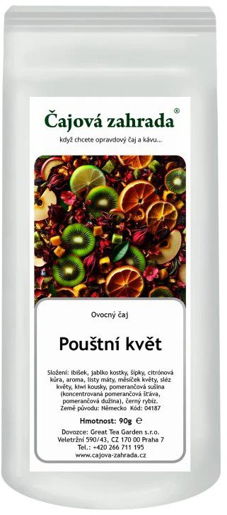 Tea Garden Desert Flower, fruit tea 90 g - Tea