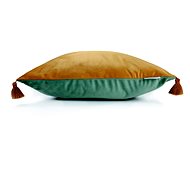 CAMENGO COULISSE BICOLORE SAUGE, 45 x 45 cm - Pillow