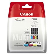 Canon CLI-551 C/M/Y/BK PHOTO VALUE BL WITH SECURITY - Cartridge