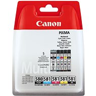 Canon INK CLI-581 C/M/Y/BK MULTI PACK BLISTERED W SECURITY - Cartridge