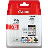 Canon INK CLI-581XXL C/M/Y/BK W SEC MULTI PACK BLISTERED - Cartridge