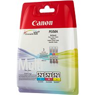 Canon CLI-521 C/M/Y PACK SEC VALUE PACK BLISTERED - Cartridge
