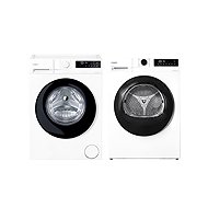 CANDY GD 48SBW6-S Slim ProWash 300 + CANDY GD 8N3B-S ProDry 300 - Washer Dryer Set
