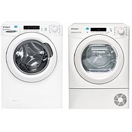 CANDY CS 14102D3-S + CANDY CS H10A2DE-S - Washer Dryer Set