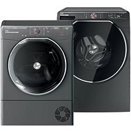 HOOVER AWMPD413LH8R/1-S + HOOVER ATDH11A2TKERXM-S - Washer Dryer Set